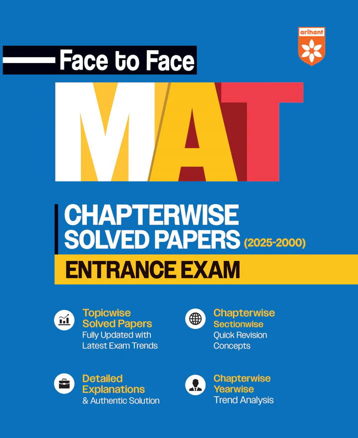 Combo of CMAT & Face to Face MAT Exam 2025 | Study Guide with mock Test & Chapterwise Solved Papers | With Free English Prepositions |  English Medium - Image 3