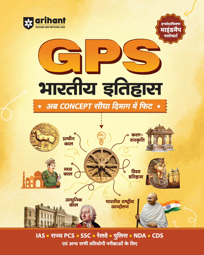 Combo of GPS | Bharatiya Itihas, Bharatiya Arthvyavastha, Bharatiya Rajvyavastha, Samanya Vigyan & Bhugol: Bharat & Vishv | Hindi Medium - Image 2