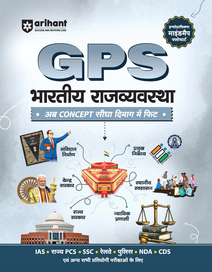 Combo of GPS | Bharatiya Itihas, Bharatiya Arthvyavastha, Bharatiya Rajvyavastha, Samanya Vigyan & Bhugol: Bharat & Vishv | Hindi Medium - Image 4