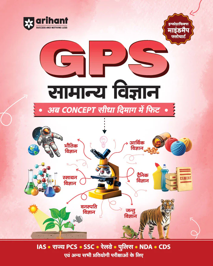 Combo of GPS | Bharatiya Itihas, Bharatiya Arthvyavastha, Bharatiya Rajvyavastha, Samanya Vigyan & Bhugol: Bharat & Vishv | Hindi Medium - Image 6