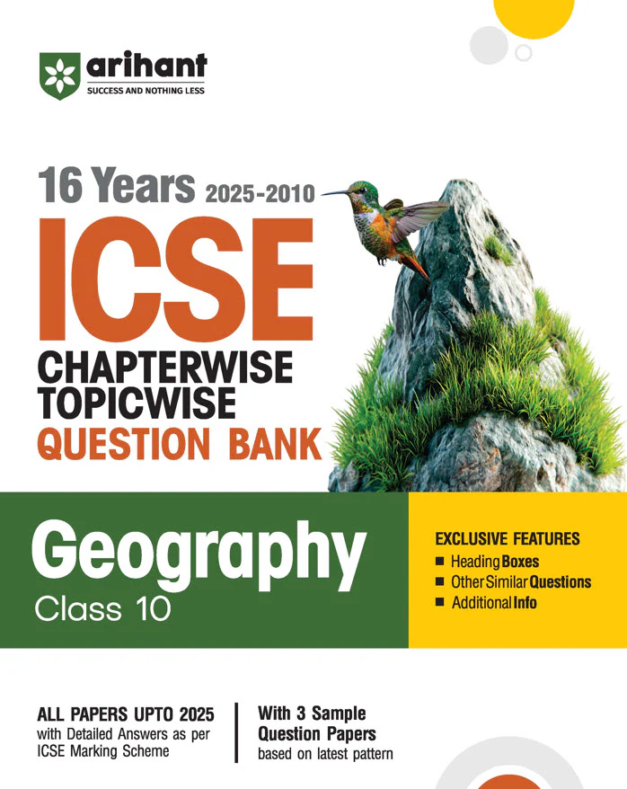 Combo of ICSE 25 Year Chapterwise-Topicwise Question Bank Class 10th | Bio, Chemistry, Computer Application, English Lang, Geography. Hindi, History, Maths & Physics | With Free ICSE QUE Bee Computer Application Class 9th - Image 6