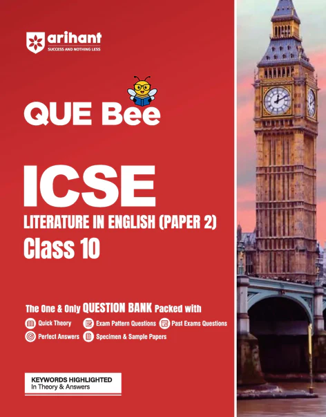 ICSE QUE Bee Literature in English (Paper-2) Class 10 Exam 2026 | Quick Theory, Exam Pattern Questions, 10 years PYQs | Key Words Highlighted