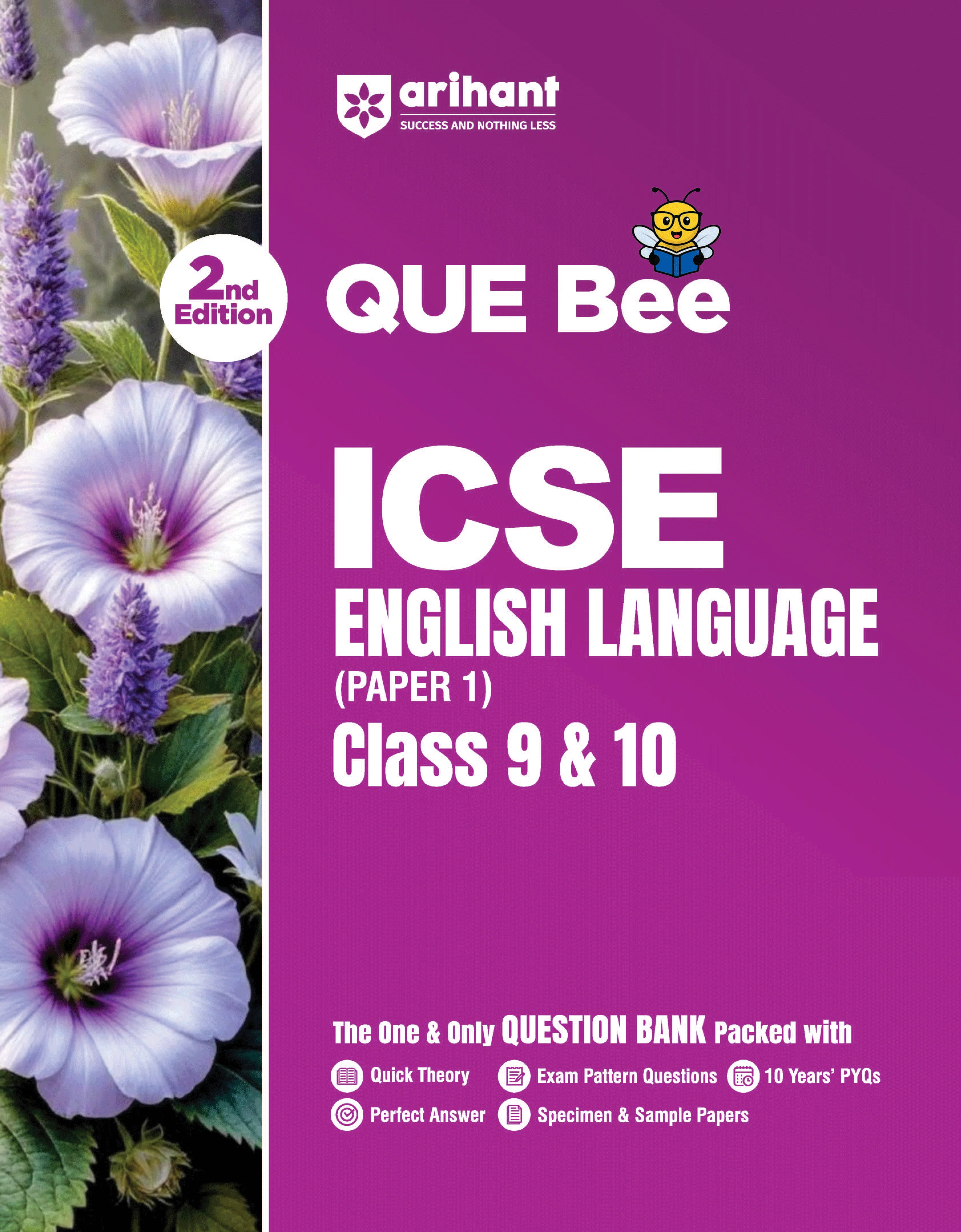 Combo of ICSE QUEE BEE Class 9 Exam 2027 | English Language (Paper I), Literature in English (Paper-2), Hindi, Computer Applications | As per Latest ICSE Syllabus | Que Bee 2nd Edition - Image 2
