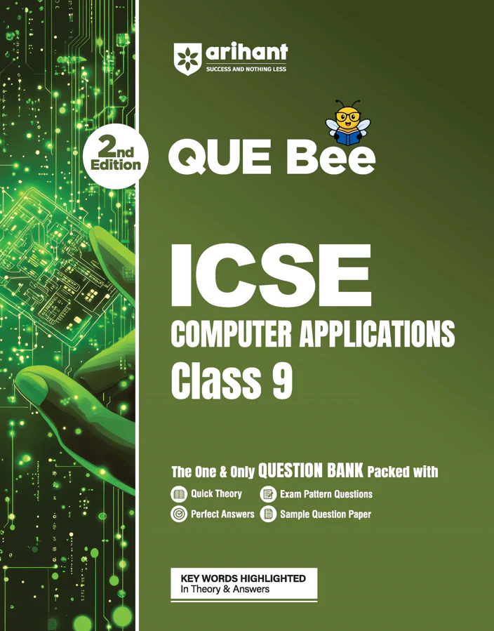 Combo of ICSE QUEE BEE Class 9 Exam 2027 | English Language (Paper I), Literature in English (Paper-2), Hindi, Computer Applications | As per Latest ICSE Syllabus | Que Bee 2nd Edition - Image 5