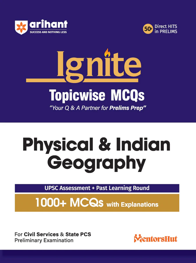 Combo of Ignite Topicwise MCQs | Art & Culture, Environment & Eco., Indian Polity, Sci. & Tech., Physical & Indian Geography, History, Eco. & Social Development | With Free Headline Current Affairs 2026 | English Medium - Image 6