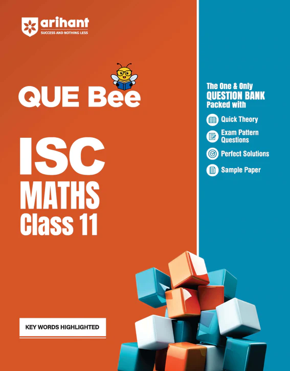 ISC QUE Bee Mathematics Class 11 Exam 2026 | Quick Theory, Exam Pattern Questions, Sample Papers | Key Words Highlighted