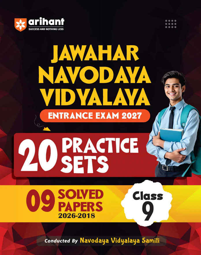 Combo of Jawahar Navodaya Vidyalaya Class 6 Entrance Exam 2027 Class 6 | Study Guide, 20 Practice Sets with 9 Solved Paper (2026-2018) | Wtih Free One Word Substitutions | English Medium - Image 3