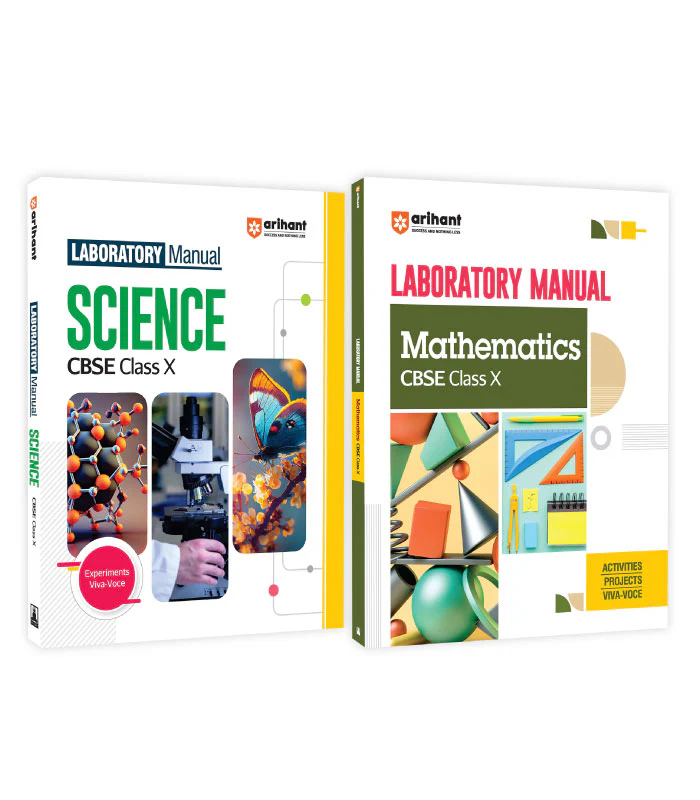 Combo of Laboratory Manual CBSE Science & Mathematics Class 10th