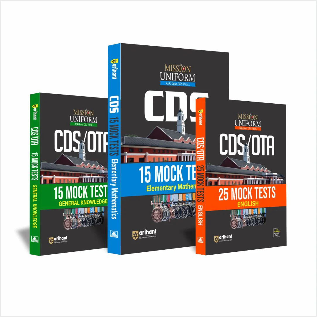 Combo of Mission Uniform CDS/CDS OTA Mock Test | English Medium