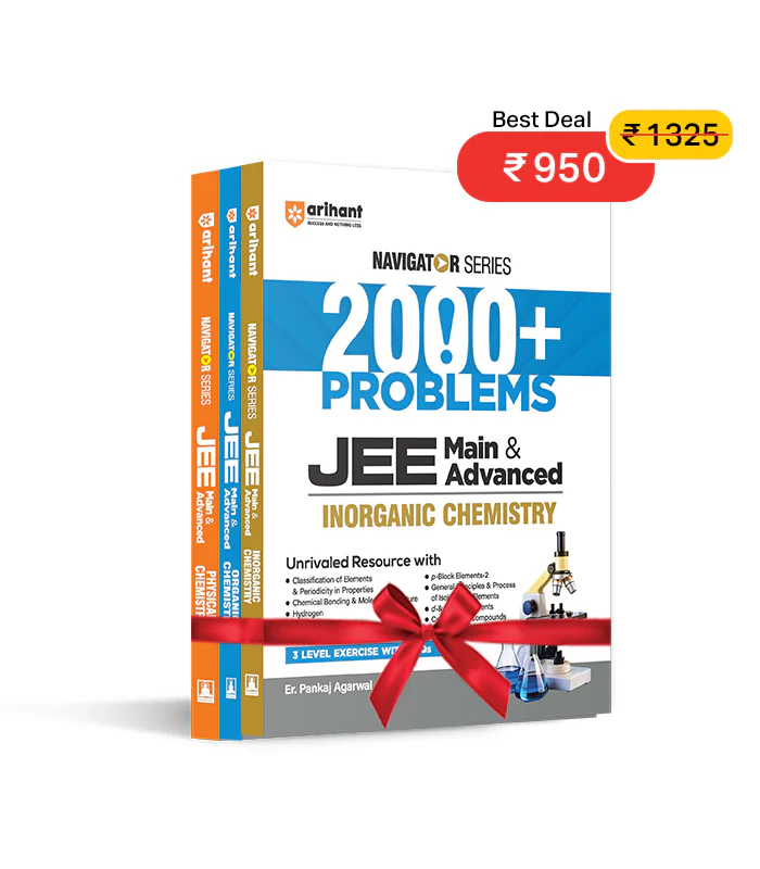 Combo of Navigator Series JEE Main & Advanced 2027 | Physical Chemistry, Organic Chemistry & Inorganic Chemistry | English Medium