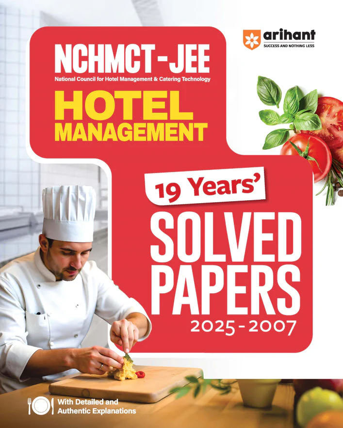 Combo of NCHMCT-JEE (Hotel Management Entrance Exam) 2026 | Study Guide & Solved Papers | With Free One Word Substitution - Image 3