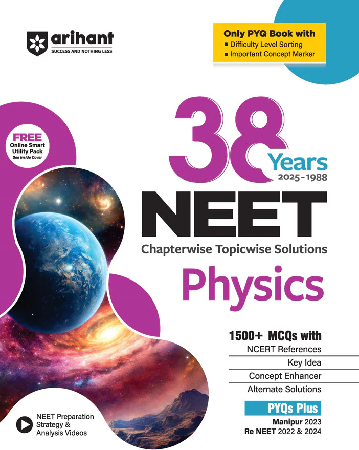 Combo of NEET 38 Year Chapterwise Topicwise Solutions | Physics, Chemistry & Biology | With Free Quick Physics - Image 2