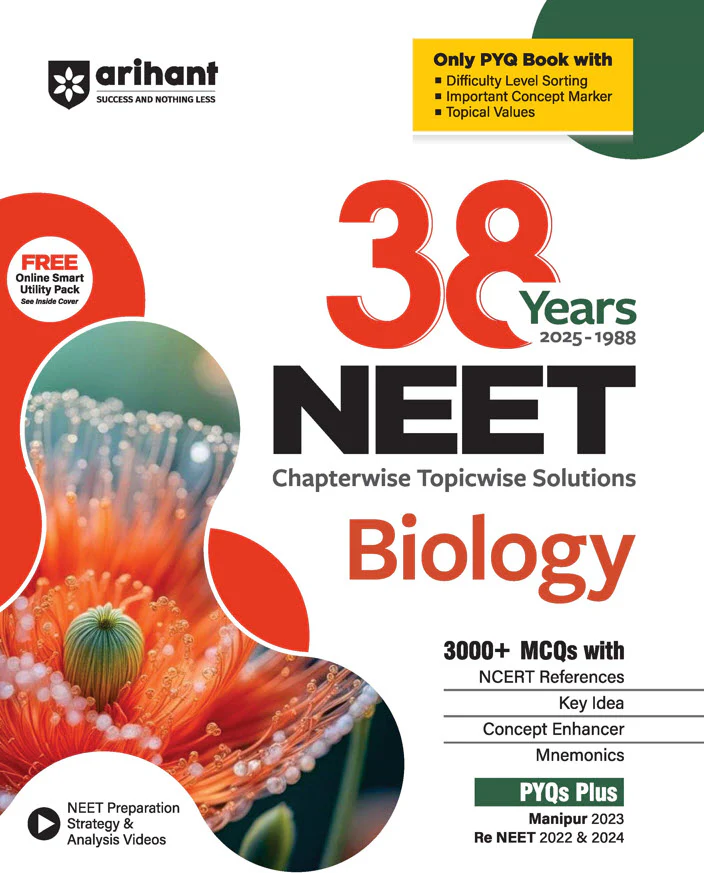 Combo of NEET 38 Year Chapterwise Topicwise Solutions | Physics, Chemistry & Biology | With Free Quick Physics - Image 4