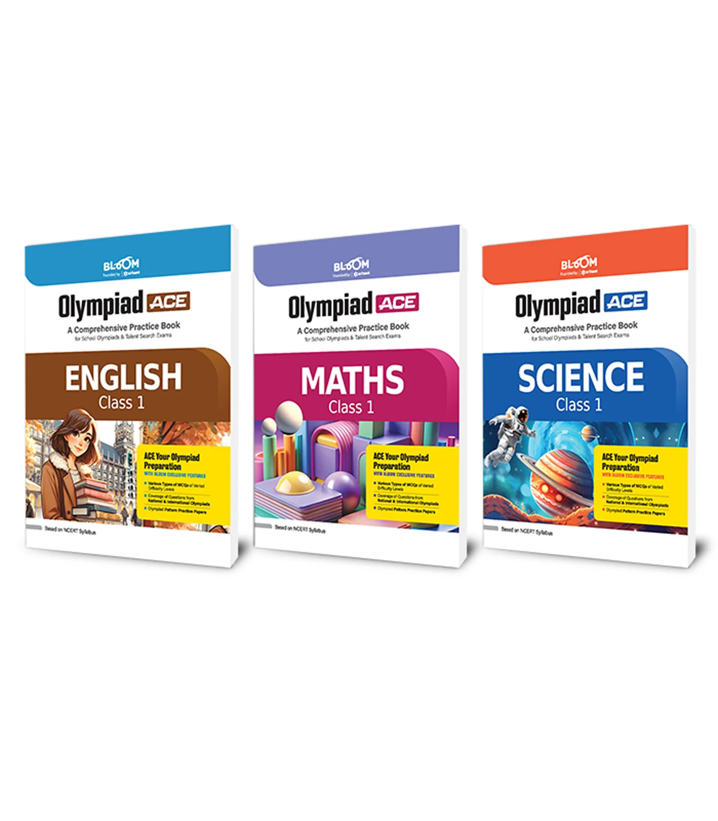 Combo of Olympiad ACE 1 | English, Maths & Science