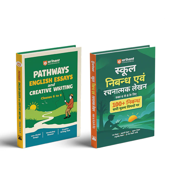 Combo of Pathways English Essays & Creative Writing & School Essay (Nibandh) & Creative Writing for Classes 6–8 | English Medium