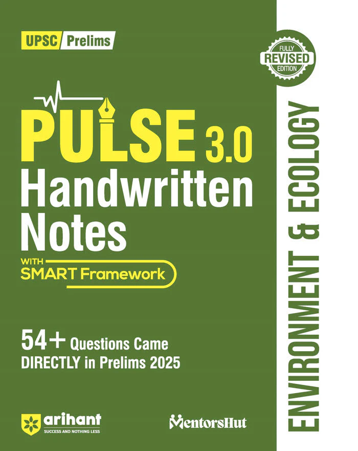 Combo of Pulse 3.0 Hand Written Notes Geography, Art & Culture, Modern Indian History, Ancient & Medieval India, Environment & Eco., Indian Polity, Indian Eco., Sci. & Tech, UPSC Through Maps | With Free Headline Current Affairs 2026 | English Medium - Image 5