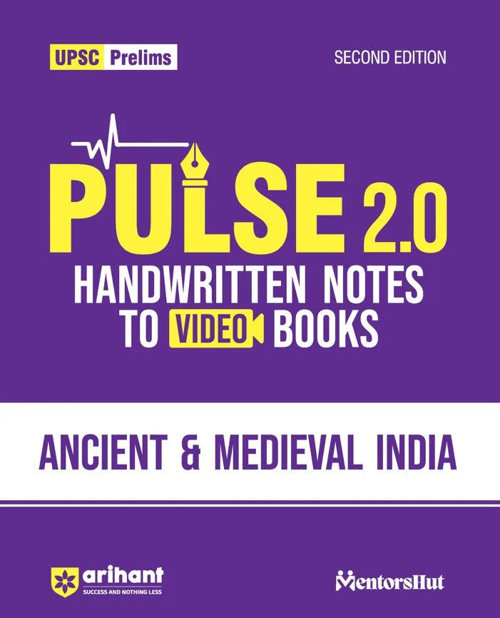 Combo of Pulse Handwritten 2.0 (Ancient & Medieval India, Arts & Culture, Conceptional Geography, Environment & Ecology, Indian Economy, Indian Polity, Indian History, Science & Technology & UPSC Through Maps | English Medium - Image 2