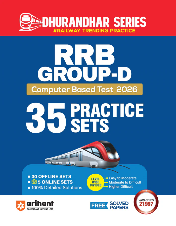 Combo of Railway Group 'D' (Level 1) Computer Based Test 2026 | Study Guide, 35 Solved Papers (2025-2018), Chapterwise Solved Papers (2025, 2022, 2018) & 35 Practice Sets | English Medium - Image 5