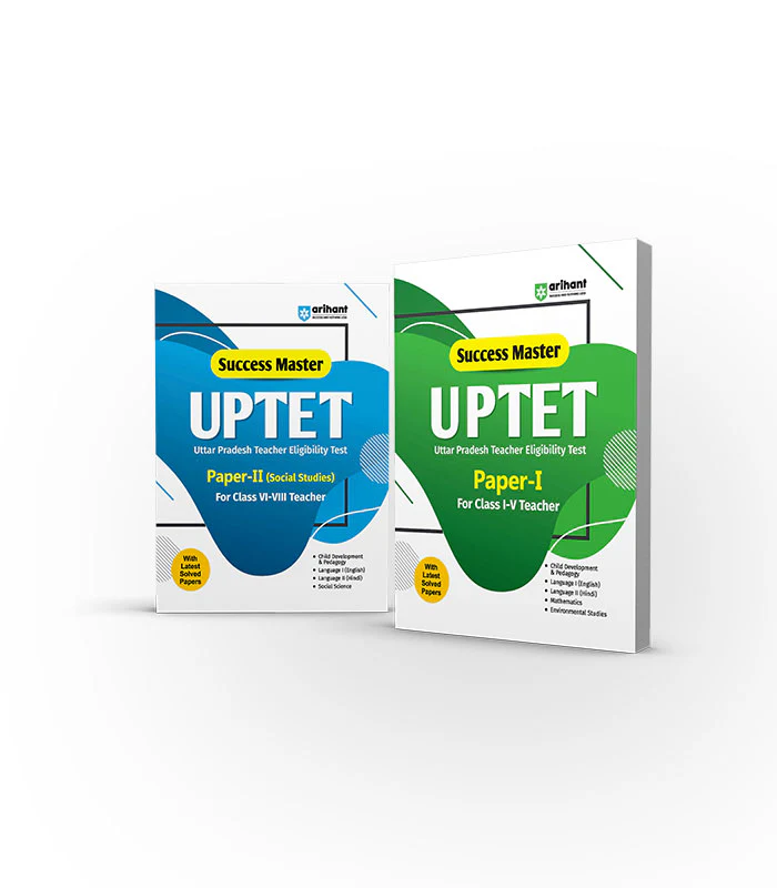 Combo of Success Master UPTET | Paper I & II (Class I - VIII) | Child Development, Hindi, English, Maths, EVS & Social Studies (Solved Paper & Practice Sets) | English Medium