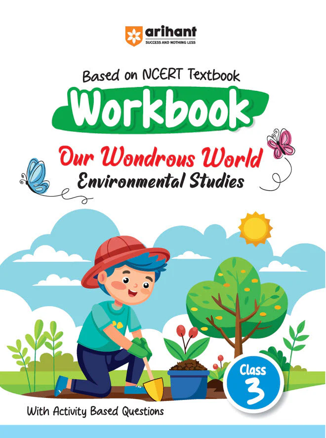 Combo of Workbook Class 3rd | Hindi (Veena), Maths, English  (santoor), Environmental Studies | Based on NCERT Textbook - Image 4