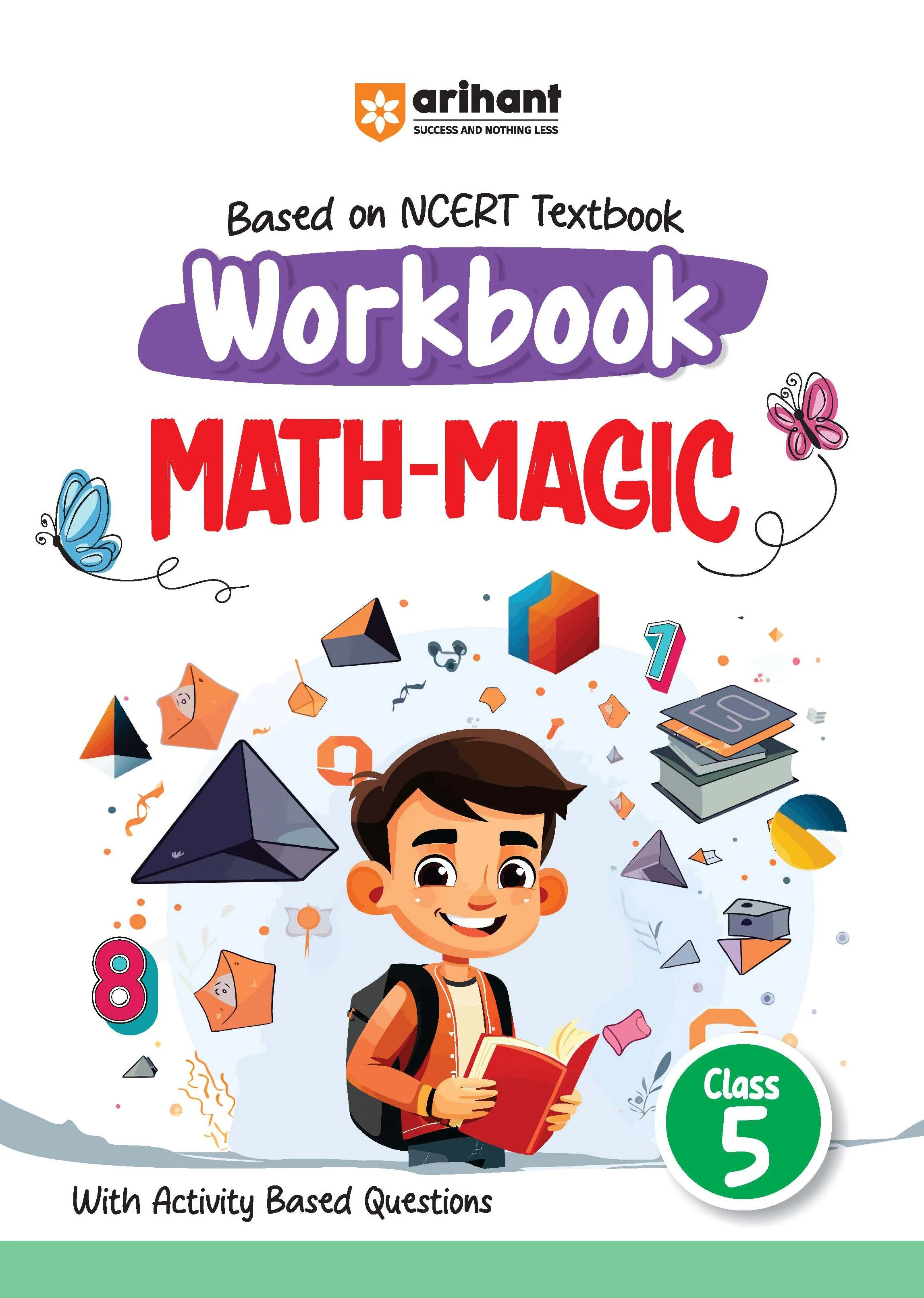 Combo of Workbook Class 5th | Maths-magic, English Marigold, Environmental Studies & Hindi (Rimjhim) - Image 2