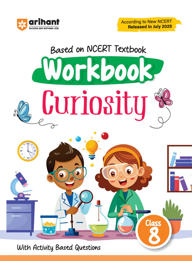 Combo of workbook class 8 | English, Curiosity, Ganita Prakash & Exploring Society | Based on New NCERT Released on April 2025 - Image 3