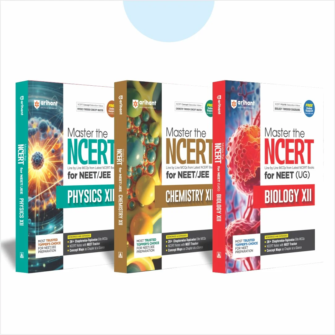Combos of Master the NCERT Class 12 For NEET for Physics, Chemistry, Biology | English Medium