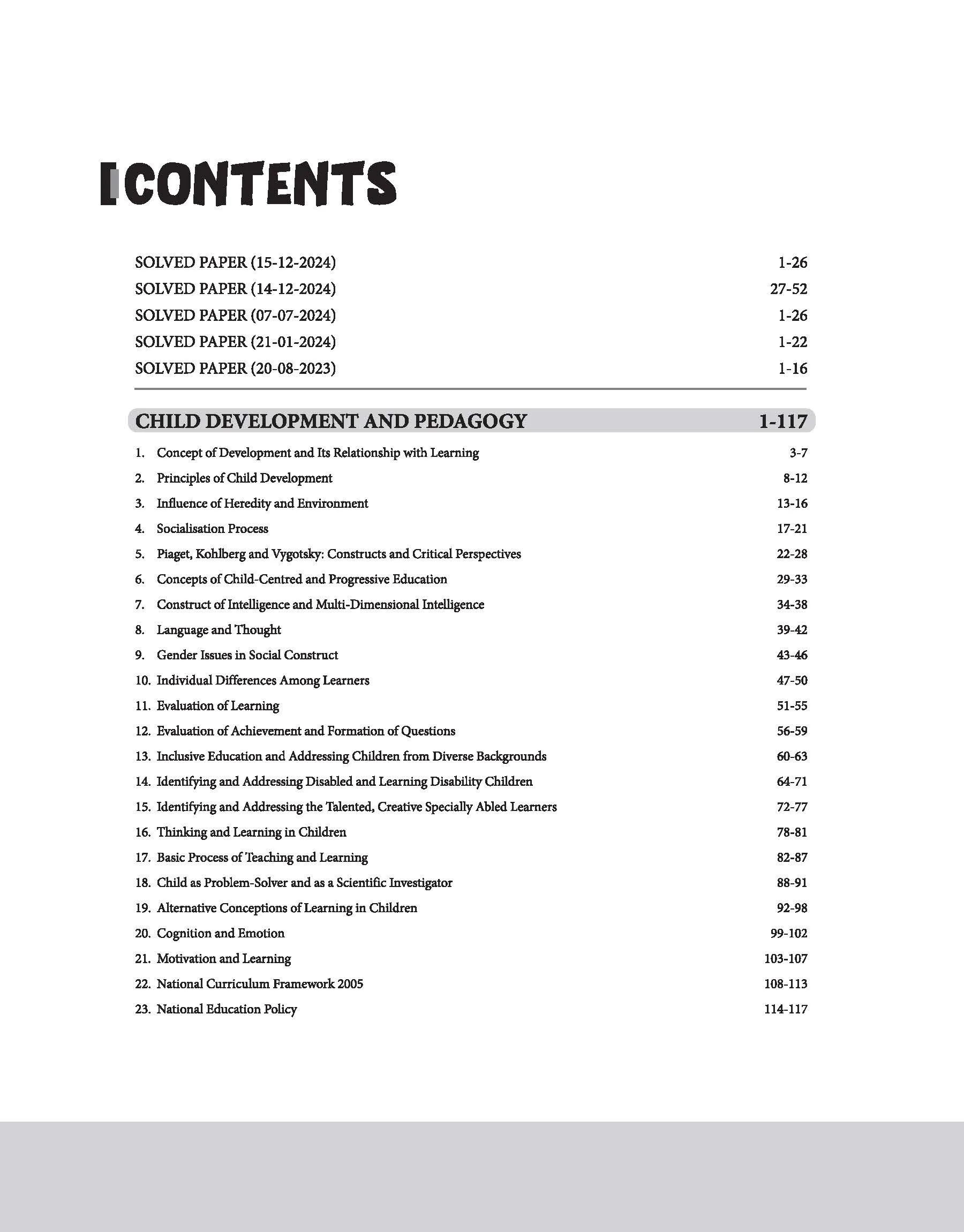 CTET 2025 Math & Science Class VI-VIII  (Paper -2) | Study Guide | English Medium - Image 2