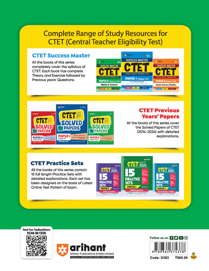 CTET 2025 Math & Science Class VI-VIII  (Paper -2) | Study Guide | English Medium - Image 6