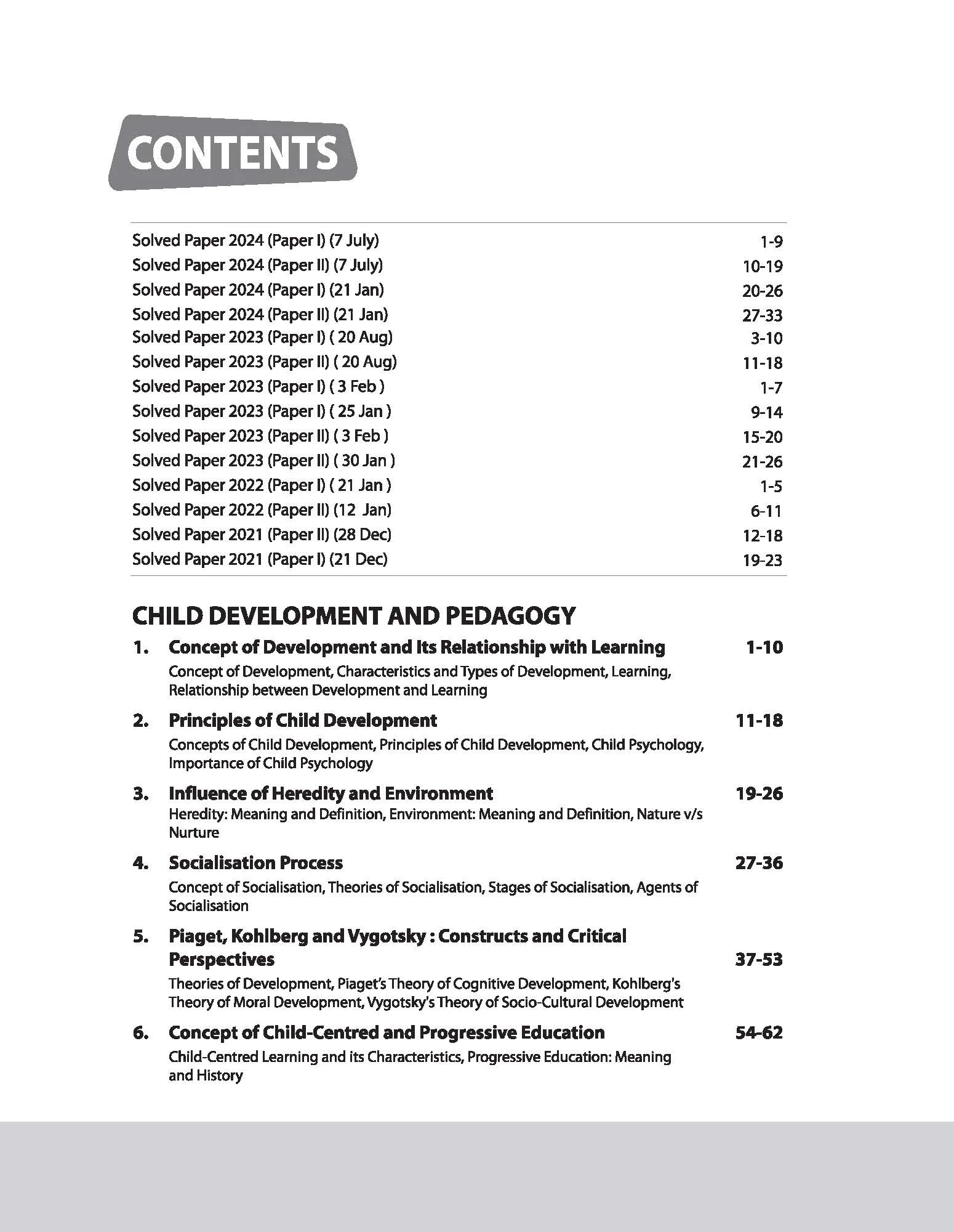 CTET & TETs  Scorer Notes 2025 Child Development & Pedagogy  (Class I -V & VI - VIII) | English Medium - Image 3