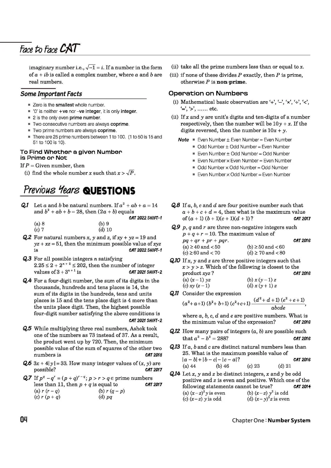 Face to Face CAT 27 Years Chapterwise Topicwise Solved Papers (1999–2025) | with Detailed Solutions & Trend Analysis - Image 5