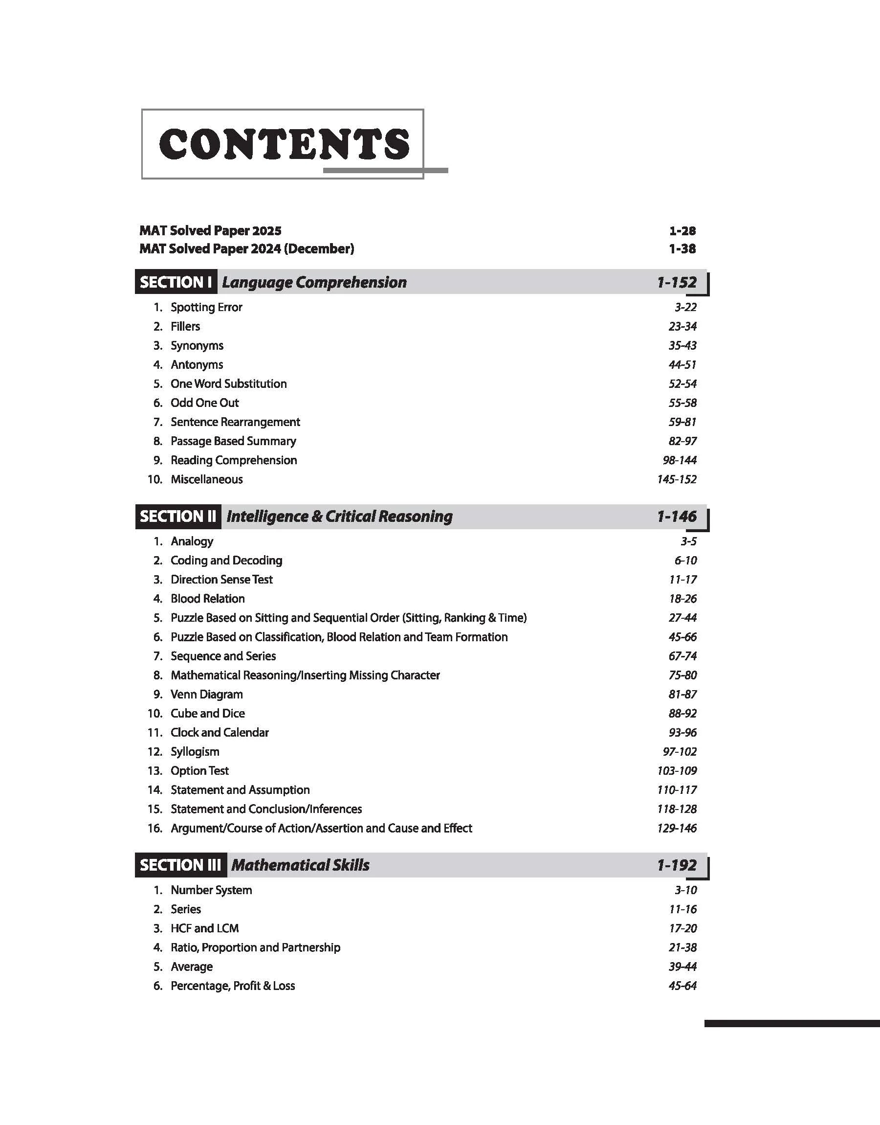 Face to Face MAT Entrance Exam | Years Chapterwise Solved Papers (2025-2000) | English Medium - Image 2