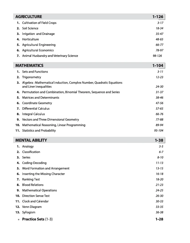 FarmAce B.Sc Agriculture Entrance Exam 2026 | Study Guide | For ICAR AIEEA (UG), BHU, PAT, IGKV, CUET-Agri & State Exams | Concept Based Theory & 3000+ MCQs with Solutions - Image 5