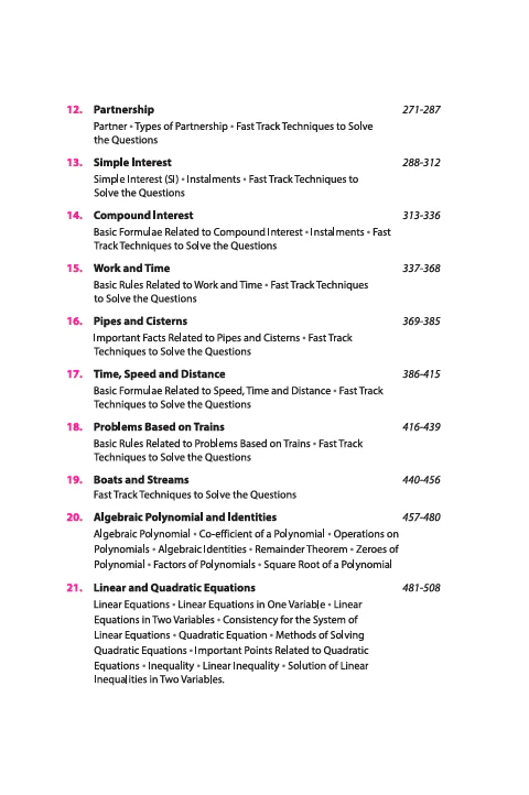 Fast Track Objective Arithmetic by Rajesh Verma | SSC (10+2, CGL, CPO, MTS), State Police Recruitments & All other Competitive Exams | Completely Revised Edition 2025-26 - Image 3