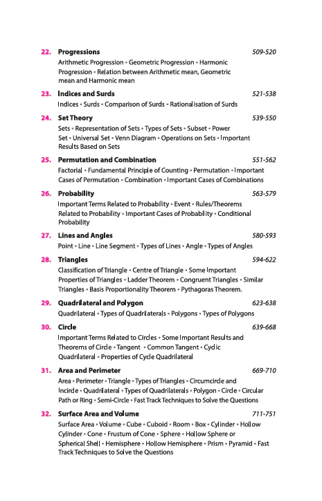 Fast Track Objective Arithmetic by Rajesh Verma | SSC (10+2, CGL, CPO, MTS), State Police Recruitments & All other Competitive Exams | Completely Revised Edition 2025-26 - Image 4