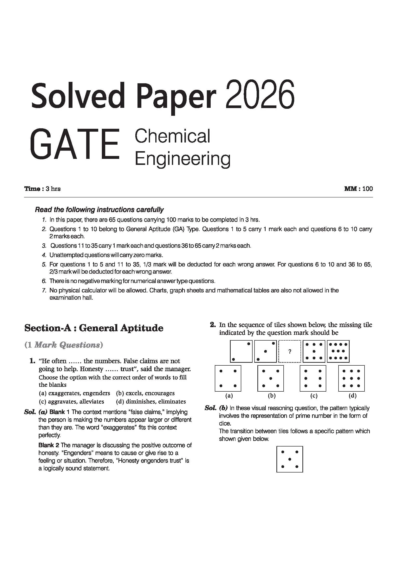 GATE Chemical Engineering Chapterwise Solved Papers 2026–2000 |Chapterwise & Yearwise Detailed Explanations as per GATE Pattern - Image 3
