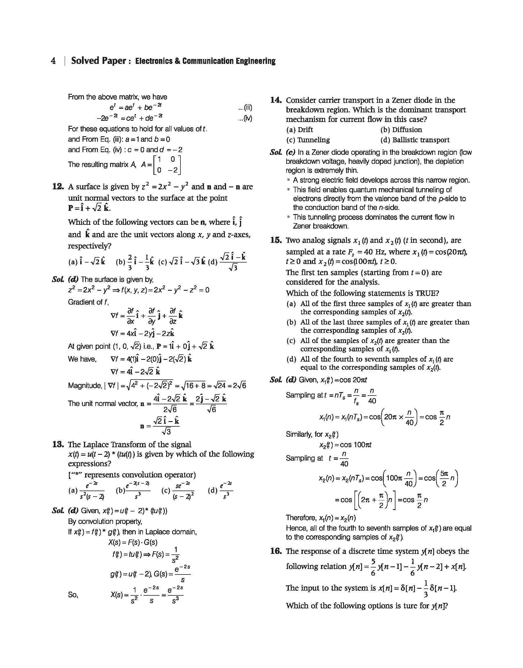 GATE Electronics & Communication Engineering Chapterwise Solved Papers 2026–2000 |Chapterwise & Yearwise Detailed Explanations as per GATE Pattern - Image 6