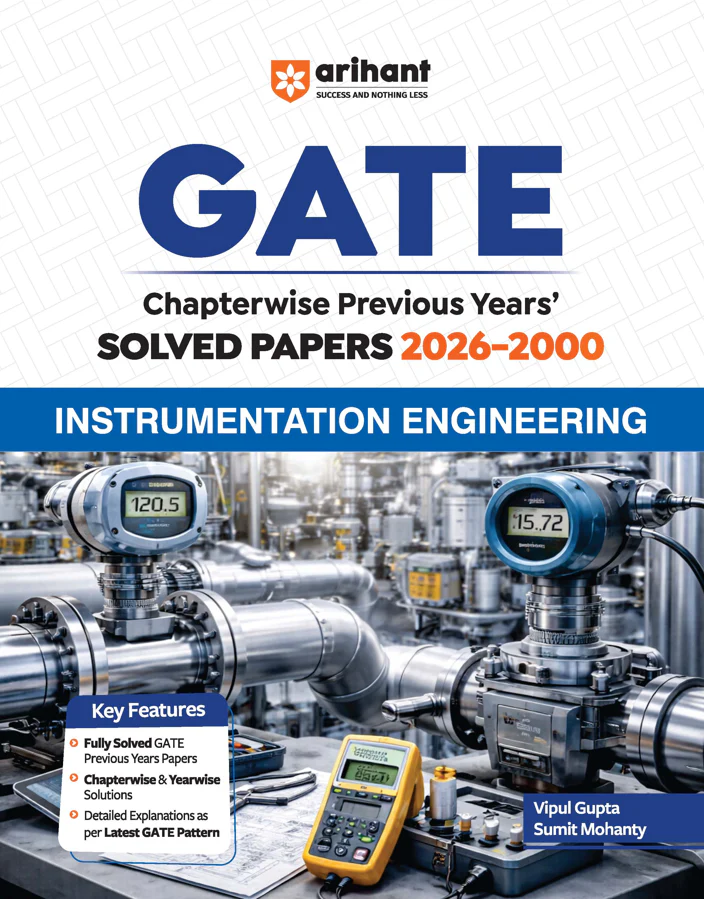 GATE Instrumentation Engineering Chapterwise Solved Papers 2026–2000 |Chapterwise & Yearwise Detailed Explanations as per GATE Pattern
