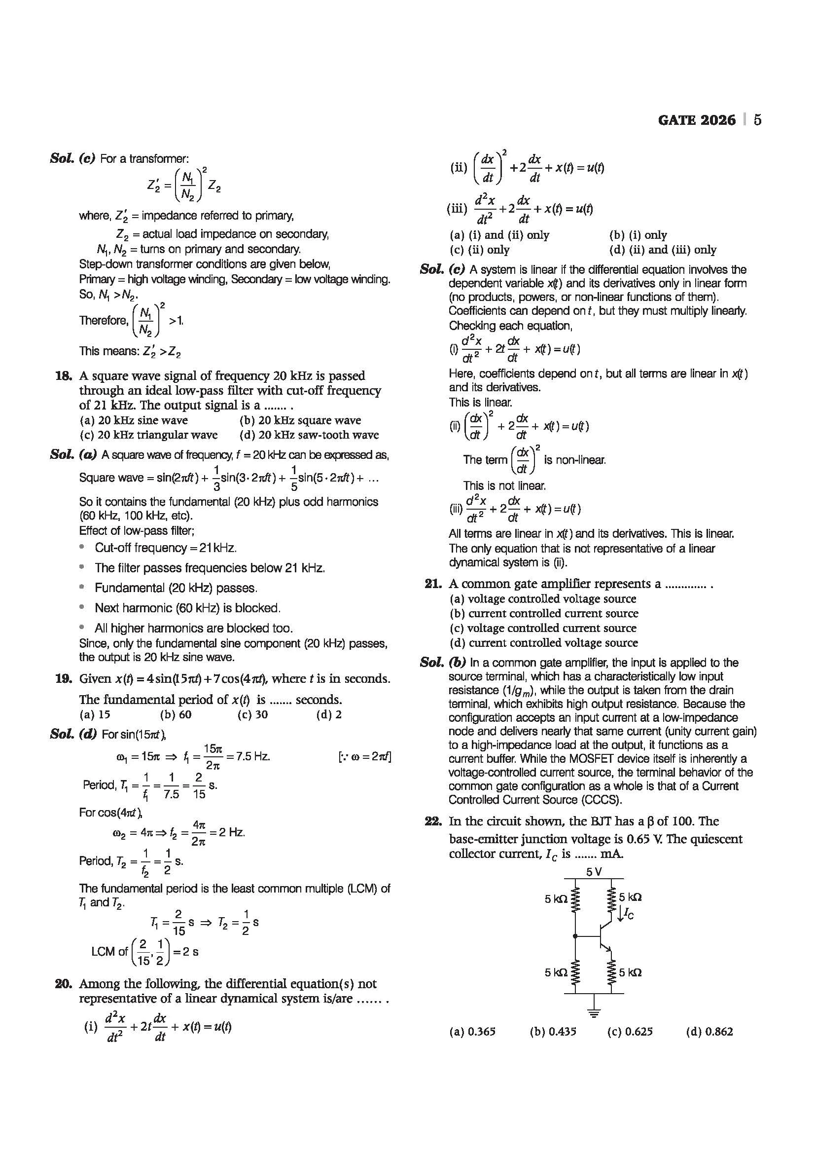 GATE Instrumentation Engineering Chapterwise Solved Papers 2026–2000 |Chapterwise & Yearwise Detailed Explanations as per GATE Pattern - Image 7