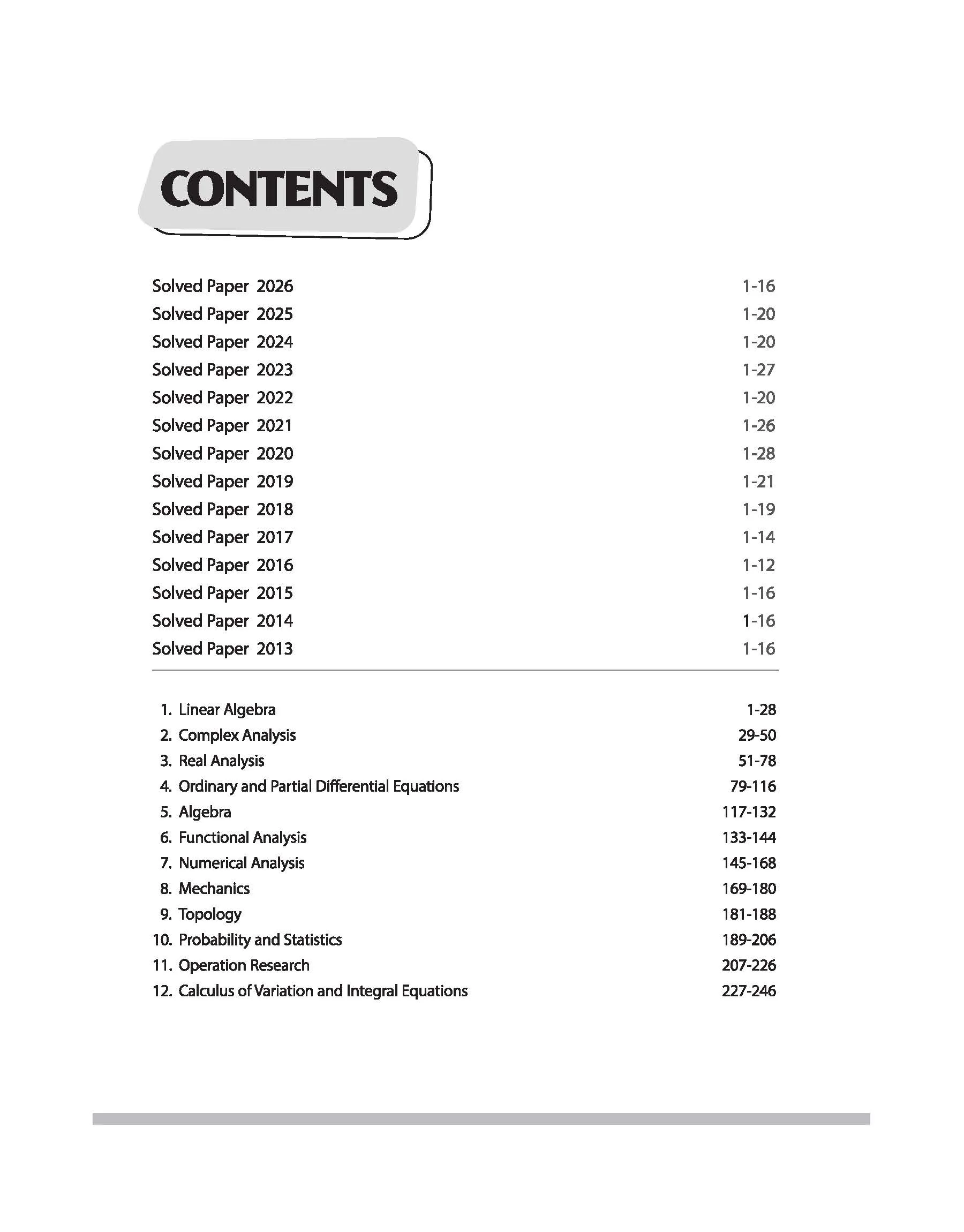 GATE Mathematics Chapterwise Solved Papers 2026–2000 |Chapterwise & Yearwise Detailed Explanations as per GATE Pattern - Image 2