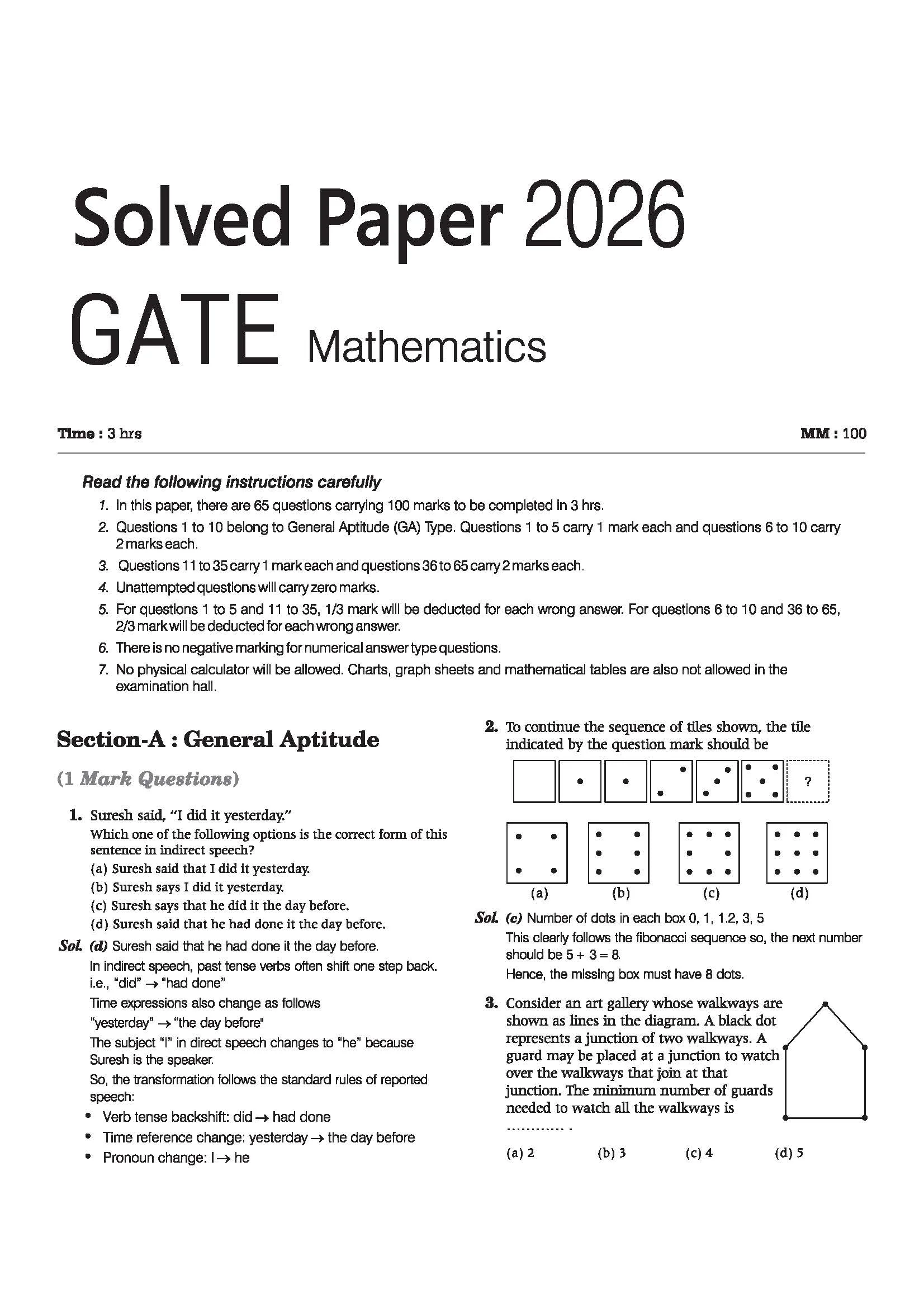 GATE Mathematics Chapterwise Solved Papers 2026–2000 |Chapterwise & Yearwise Detailed Explanations as per GATE Pattern - Image 3