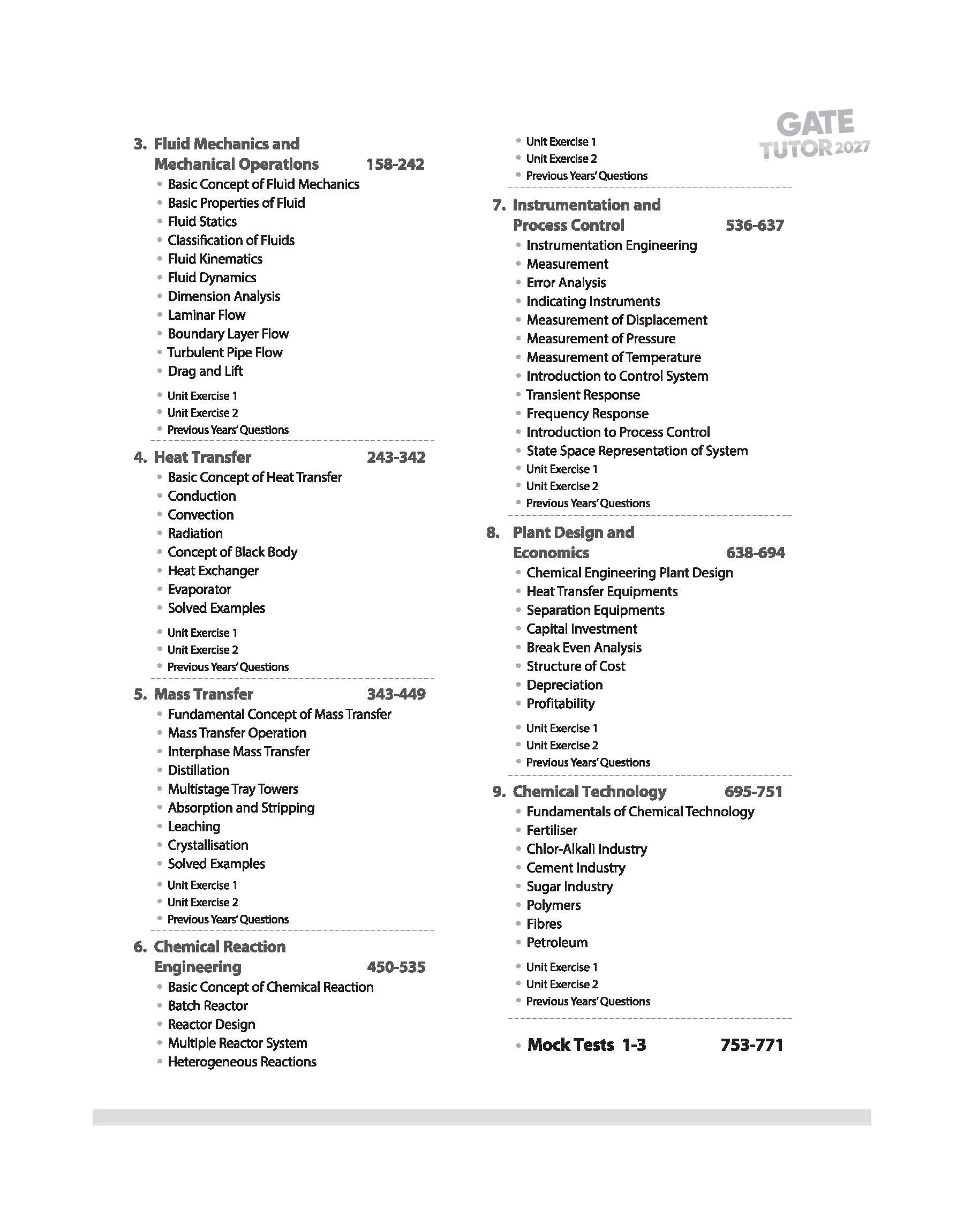 GATE Tutor 2027 Chemical Engineering | Solved Papers 2023–2026 & 5 Mock Tests | Complete ECE Preparation Book | Nikhil Gupta, Abhinav Jain - Image 3