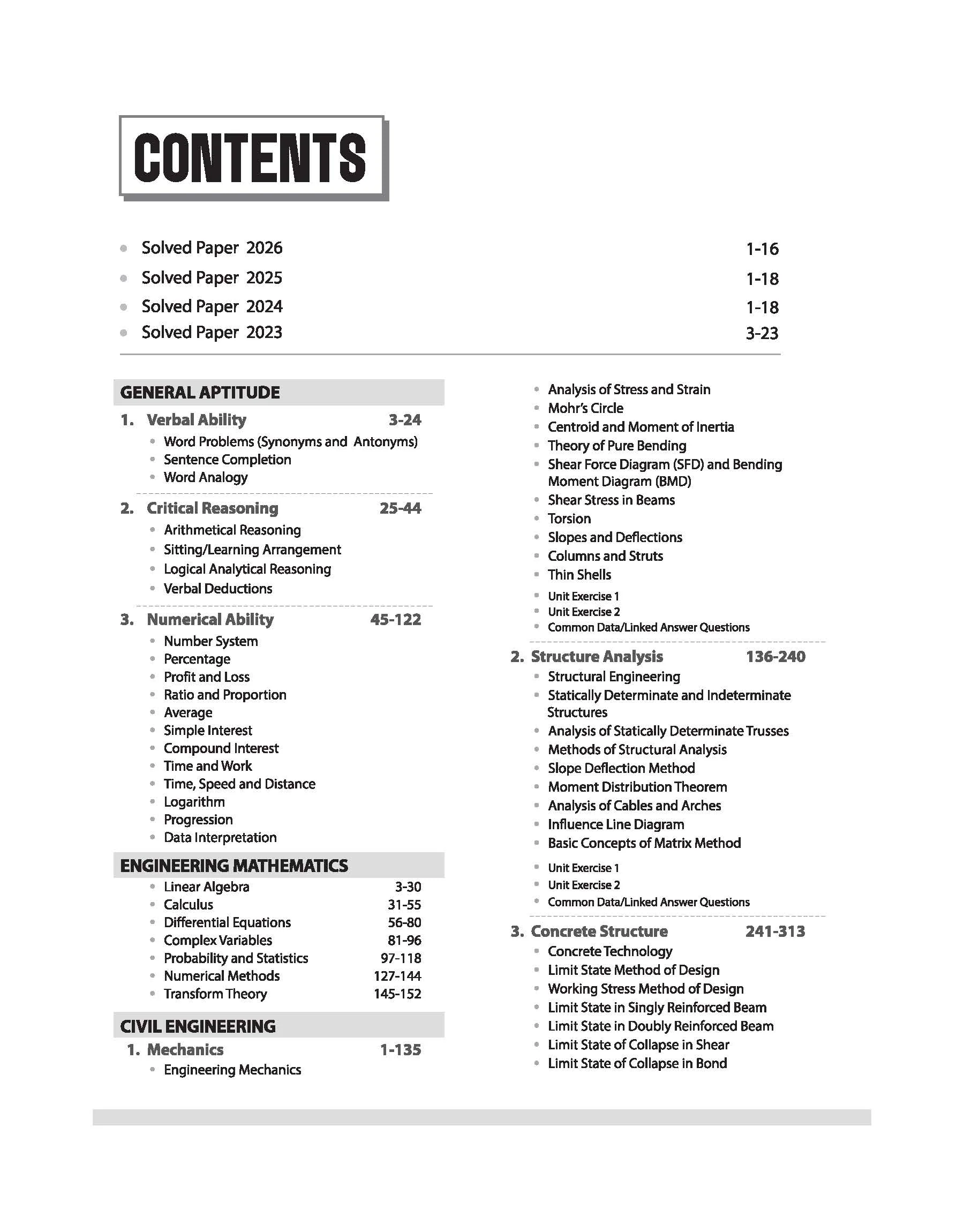 GATE Tutor 2027 Civil Engineering | Solved Papers 2023–2026 & 5 Mock Tests | Complete ECE Preparation Book | Prashant Dixhit - Image 2