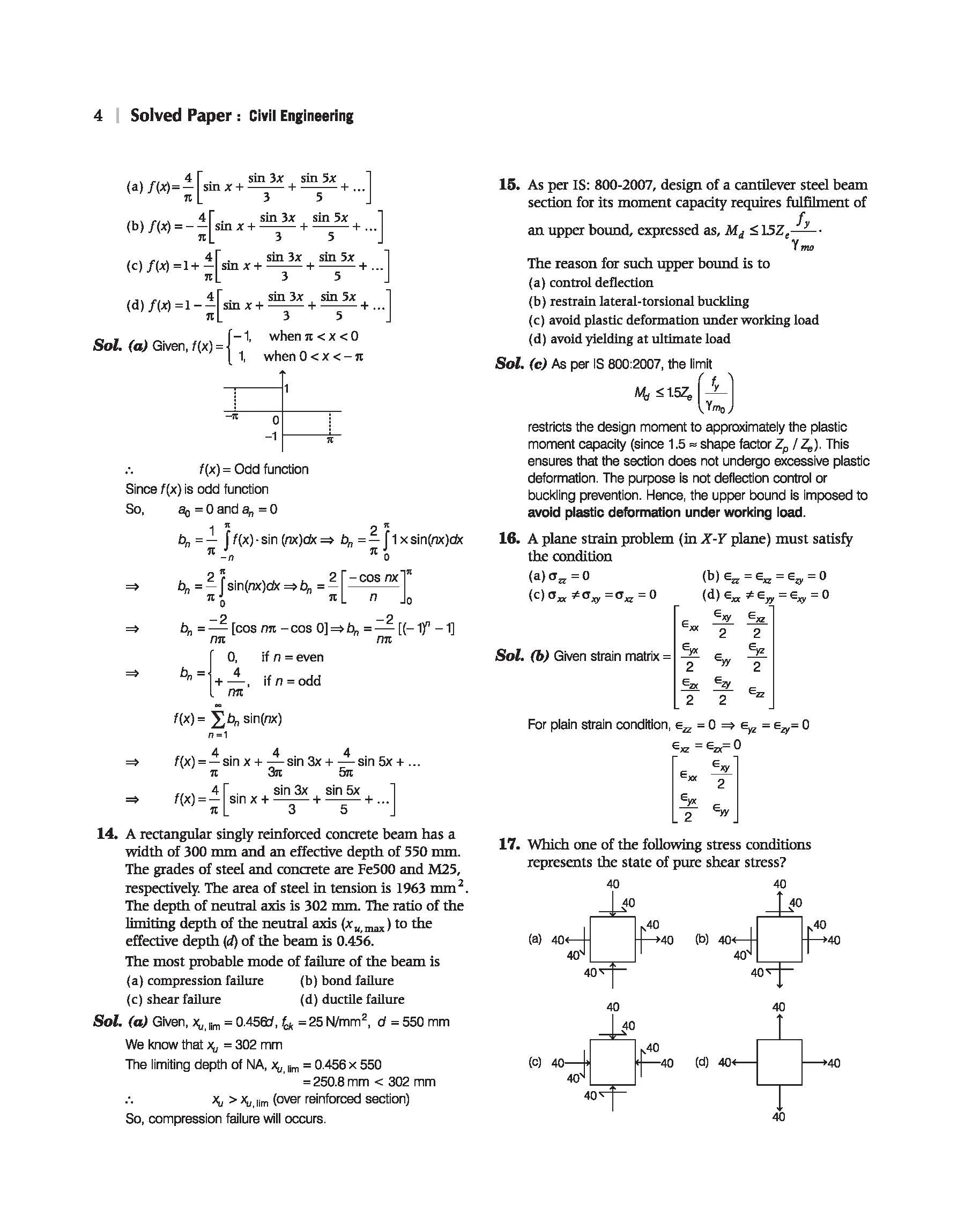 GATE Tutor 2027 Civil Engineering | Solved Papers 2023–2026 & 5 Mock Tests | Complete ECE Preparation Book | Prashant Dixhit - Image 7