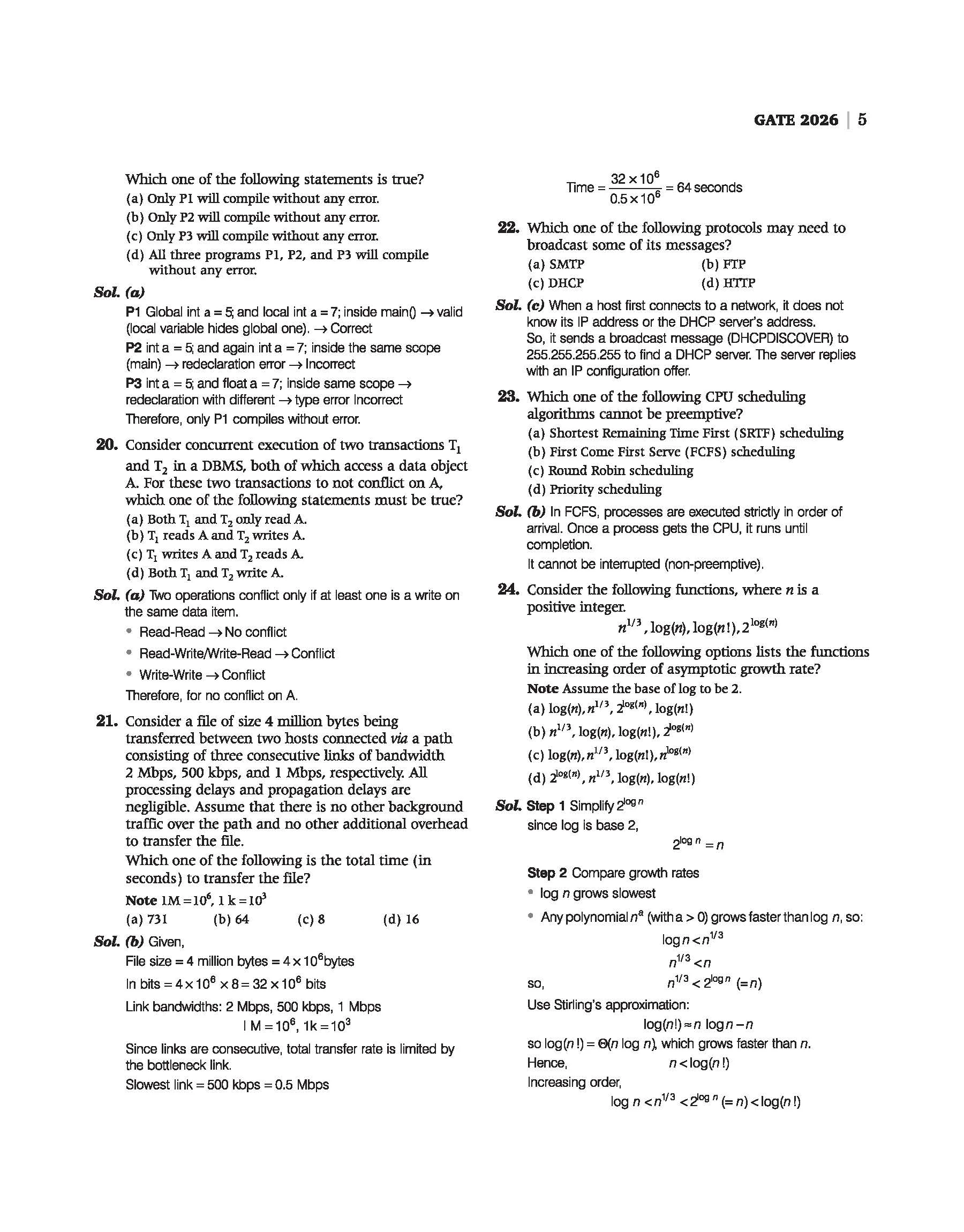 GATE Tutor 2027 Computer Science & Information Technology | Solved Papers 2023β2026 & 5 Mock Tests | Complete ECE Preparation Book | Shanti Kirupani, Prachi Jain, Amrita Mishra - Image 5