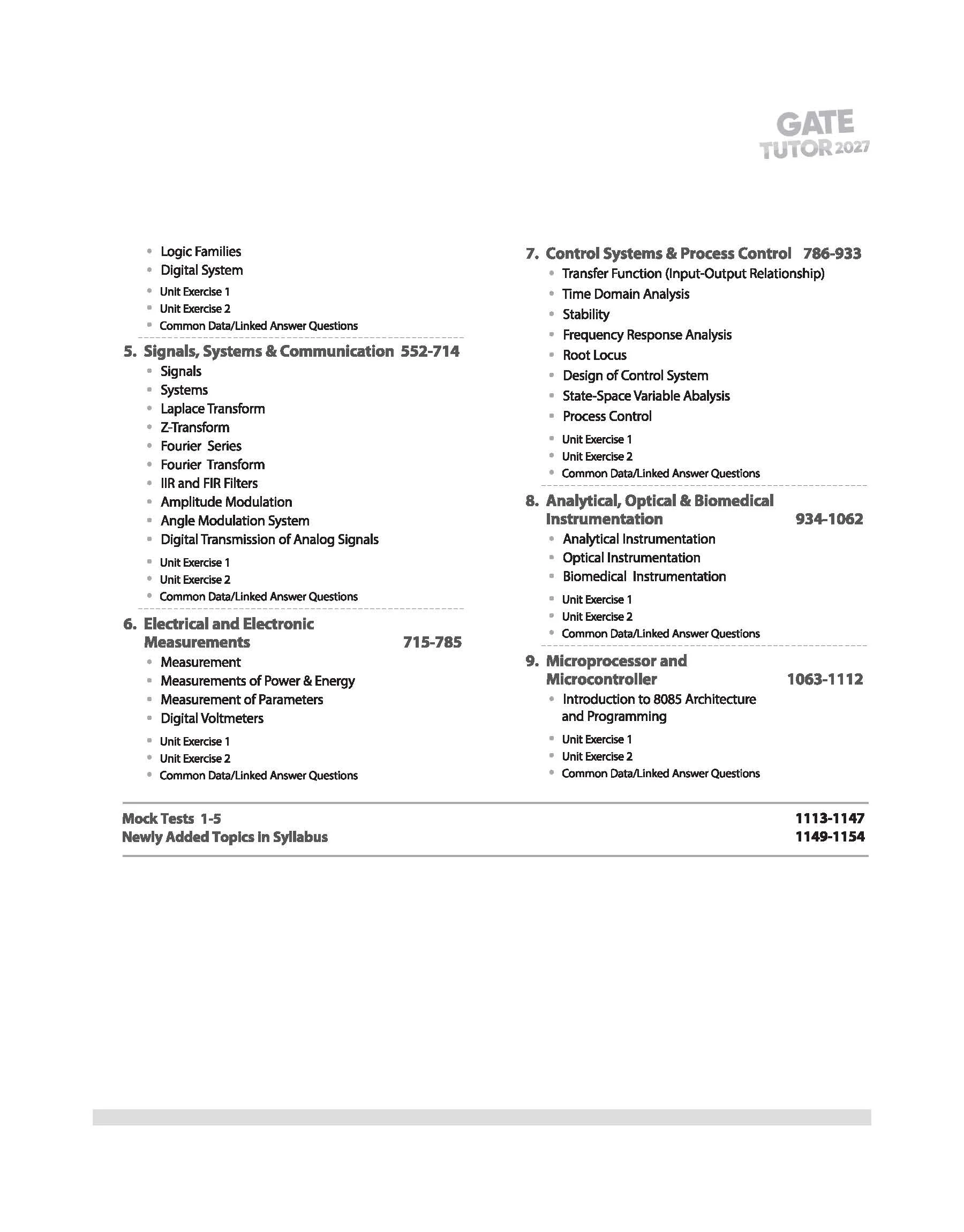GATE Tutor 2027 Instrumentation Engineering | Solved Papers 2023–2026 & 5 Mock Tests | Complete ECE Preparation Book | Ankit Goel, Geetika - Image 3