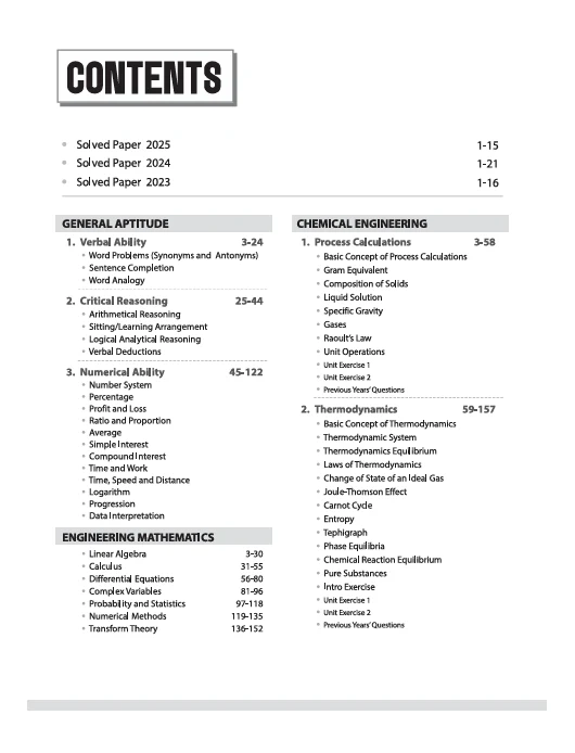 GATE Tutor Chemical Engineering Exam 2026 | With Solved Papers 2025-23 & 3 Mock Tests by Nikhil Gupta, Abhinav Jain - Image 3