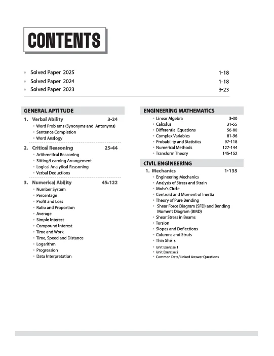 GATE Tutor Civil Engineering Exam 2026 | With Solved Papers 2025-23 & 5 Mock Tests by Prashant Dixhit - Image 3