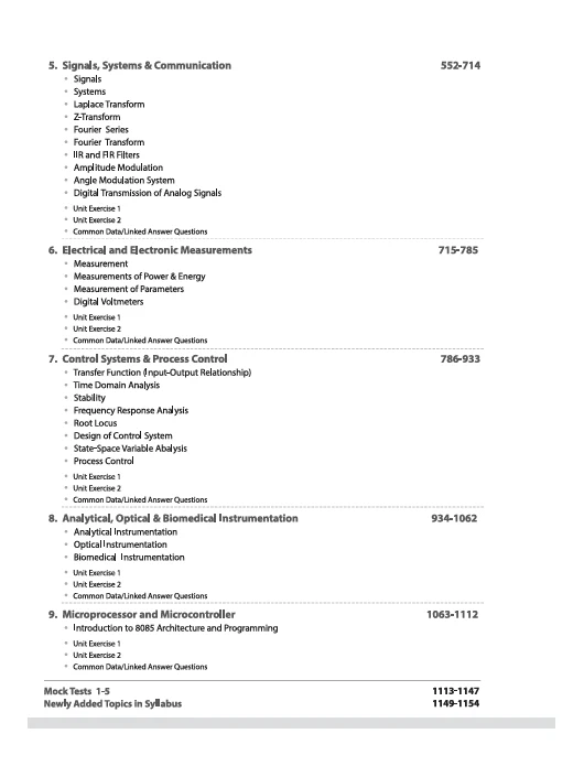 GATE Tutor Instrumentation Engineering Exam 2026 | With Solved Papers 2025-23 & 5 Mock Tests by Ankit Goel, Geetika - Image 5