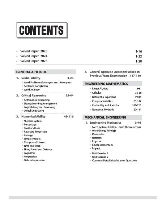 GATE Tutor Mechanical Engineering Exam 2026 | With Solved Papers 2025-23 & 5 Mock Tests by Er. Dinesh Nath Goswami - Image 3